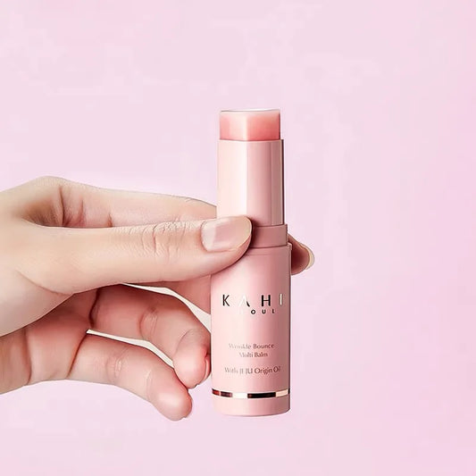9g Korean Hydration Stick KAHI Improve Eye Neck Wrinkles Moisturizing Universal Little Powder Stick Anti-aging Fade Fine Lines