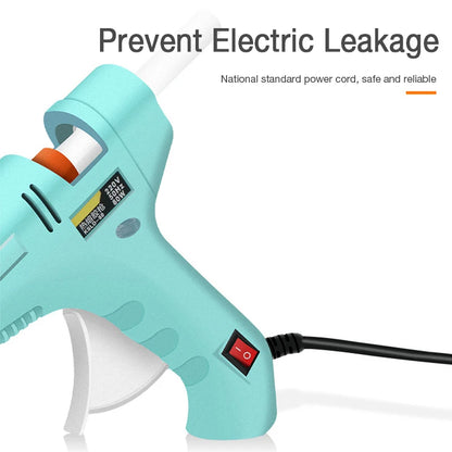 YLONGDAO 20/70W Hot Melt Glue Gun with 7mm Glue Sticks Mini Industrial Guns Heat Temperature Thermo Electric Repair Tool