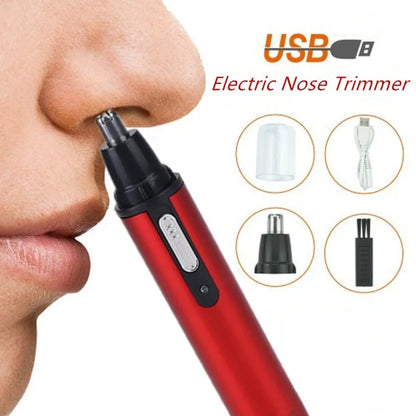 Electric Nose Hair Trimmer Removal Multifunctional Rechargeable Ear Hair Removal Shaver Face Neat Clean Trimmer Razor Care Tool
