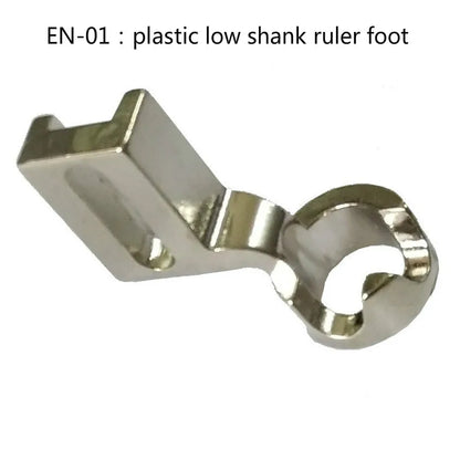 1/4" METAL RULER FOOT Frame Quilting Embroidery Low Shank Singer Pfaff Viking Brother EN-01 and EN-01J