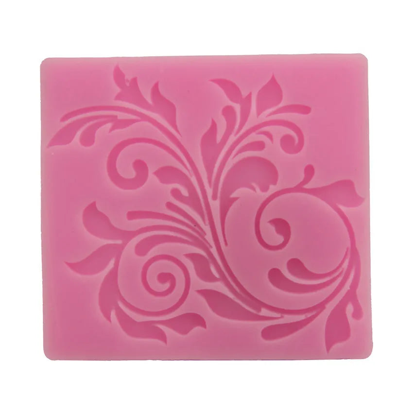 lace Silicone Impressing Mold Mat Fondant Cake Sugar Mould cooking tools Flower Decorating Tools