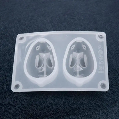 Silicone Bunny Mold DIY Lop Ear Rabbit Fondant Aromatherapy Plaster Mold Easter Home Candy Chocolate Decoration Easter Gifts new