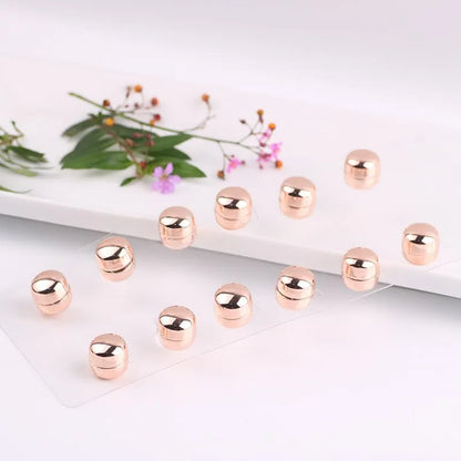 1PC Safe Hijab Brooch Strong Metal Plating Magnetic Hijab Clip Luxury Accessory No Hole Pins Brooches Magnet for Muslim Scarf
