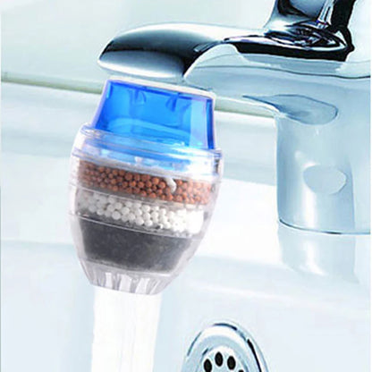 5 Layers Water Filter Home Kitchen Tap Water Purifier Filter Activated Carbon Faucet Filtration Accesories Purification Tool