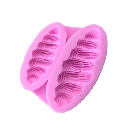 European Decorative Lace Series Silicone Sugar Flipping Mold, Cake and Biscuit Decoration Tool N150