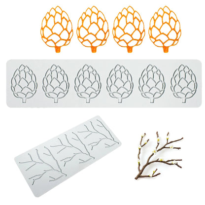 5 Styles Flower Silicone Cake Lace Mold Cake Decorating Tool Border Decoration Lace Mold kitchen Baking Tool Bakeware