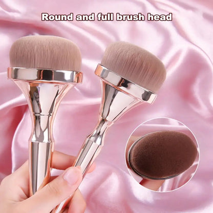 9Pcs Practical Foundation Brushes Ergonomic Beauty Brushes Soft Touching Easy to Pick Up Women Cosmetic Brushes  Allergy Free