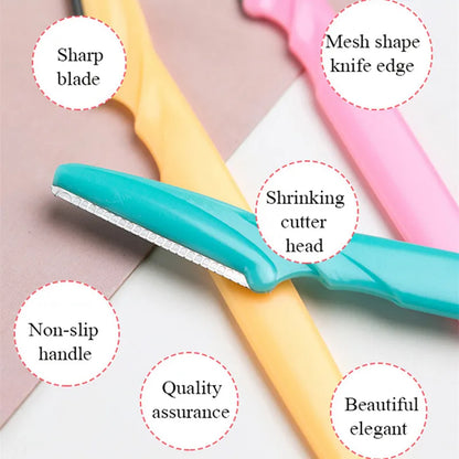 5/10/15Pcs Eyebrow Trimmer Makeup Tools Safe Eye Brow
