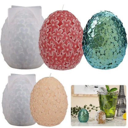 Modeling Silicone Mold Scented Candle Making Flower Ball Silicone Molds DIY Aromath Soaps Birthday Holiday Gift Wedding Souvenir