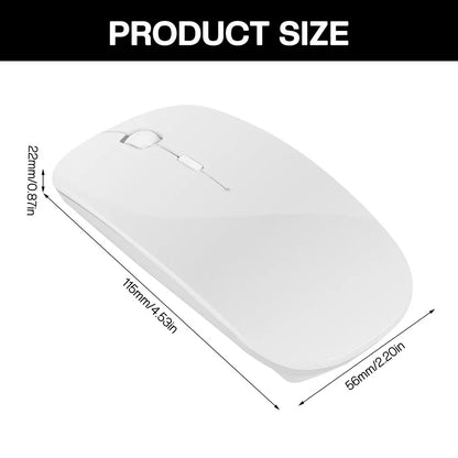 2022 New Portable Ultra Thin Optical Mouse Wireless Mouse 3 Adjustable DPI 2.4G Wireless Mice Receiver For PC Laptop Notebook