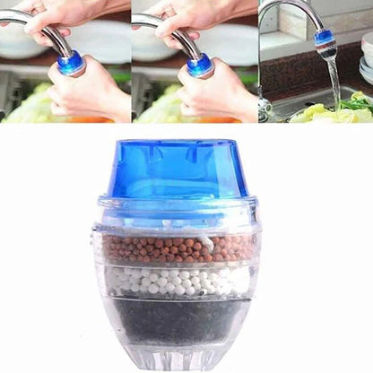 5 Layers Water Filter Home Kitchen Tap Water Purifier Filter Activated Carbon Faucet Filtration Accesories Purification Tool