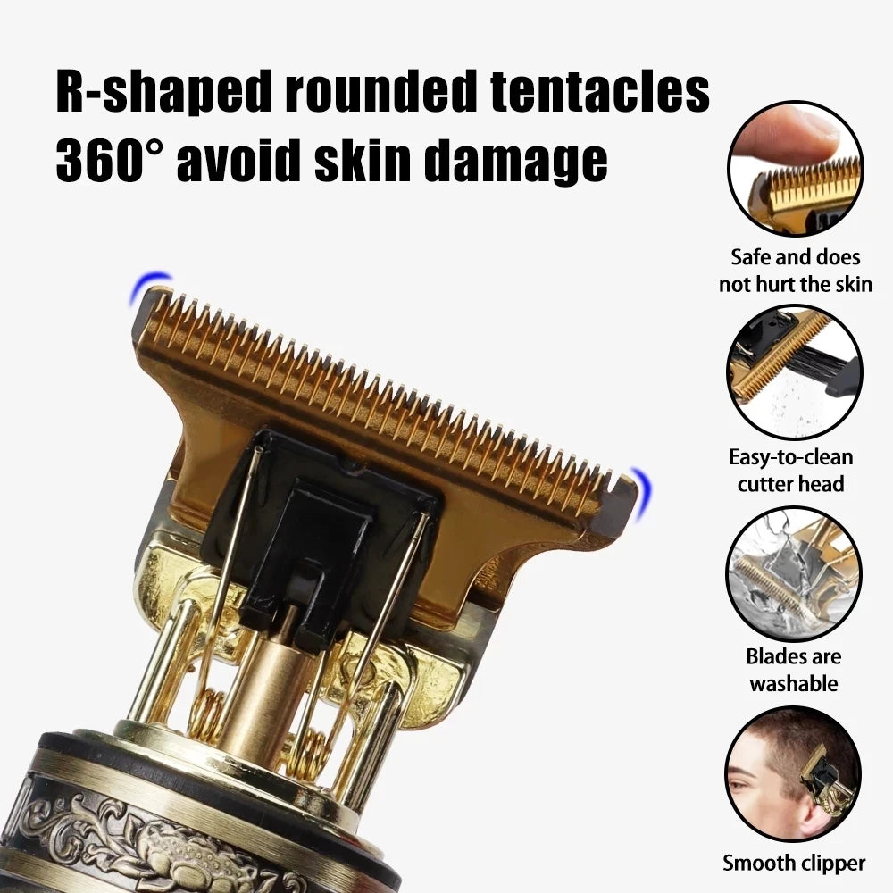 T9 USB Electric Hair Cutting Machine Rechargeable New Hair Clipper Man Shaver Trimmer For Men Barber Professional Beard Trimmer