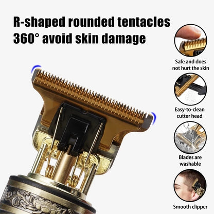 T9 USB Electric Hair Cutting Machine Rechargeable New Hair Clipper Man Shaver Trimmer For Men Barber Professional Beard Trimmer