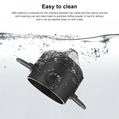 Portable Foldable Coffee Filter Stainless Steel Easy Clean Reusable Coffee Funnel Paperless Pour Over Holder Coffee Drippers