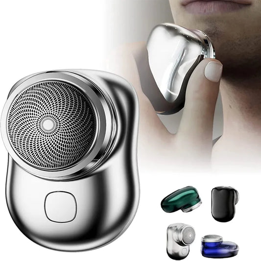 Electric Razor for Men,Mini Portable Shaver,Hair Remover for Ladies,Wet and Dry Mens Razor Easy Use for Travel, Christmas Gifts