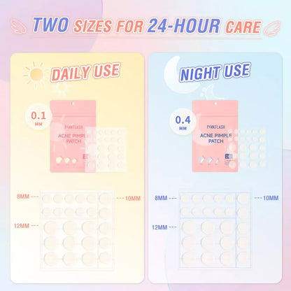 Daily/Night Skin Care Acne Patch Tea Tree Oil Acne Remover Acne Pimple Patch Invisible Acne Treatment Patches Korean Cosmetic
