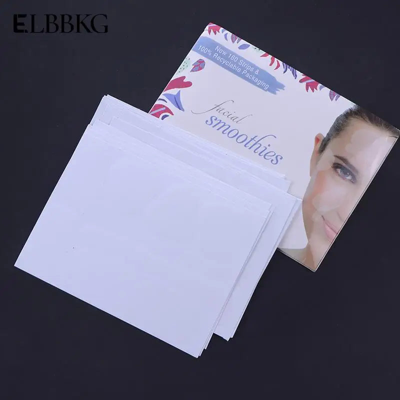 160Pcs Facial Slimming Tape Wrinkle Removal Facial Triangle Wrinkle Remover Strips Tape Invisible Face Neck Eye Lifter Sticker