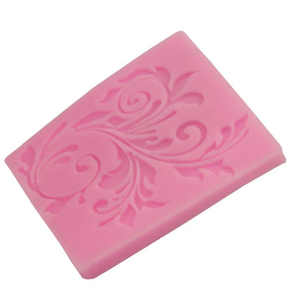 lace Silicone Impressing Mold Mat Fondant Cake Sugar Mould cooking tools Flower Decorating Tools