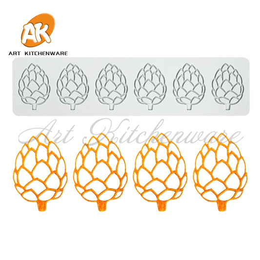 5 Styles Flower Silicone Cake Lace Mold Cake Decorating Tool Border Decoration Lace Mold kitchen Baking Tool Bakeware
