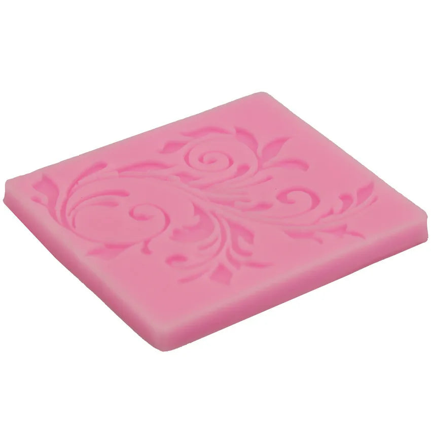 lace Silicone Impressing Mold Mat Fondant Cake Sugar Mould cooking tools Flower Decorating Tools