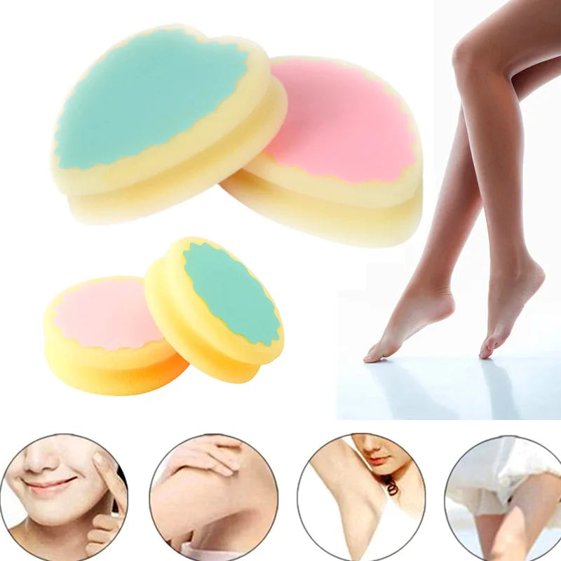 1/2Pc Magic Painless Hair Removal Depilation Strips Soft Sponge Pad Depiladora Facial Body Hair Remover Tool Depilator for Women