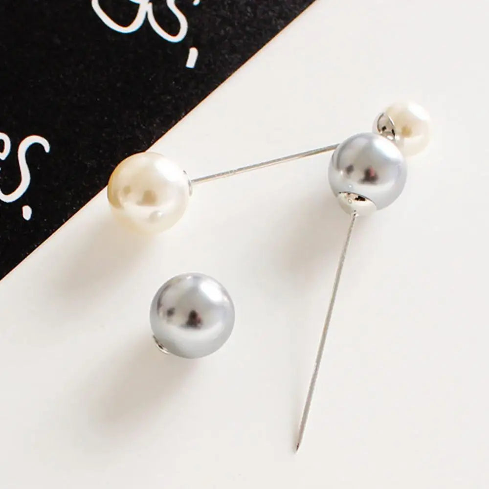 Fashion Artificial Pearl Brooch Pin Women Sweater Cardigan Clip Decoration Jewelry Gift Women Shawl Scarf Clips Hijab Clips
