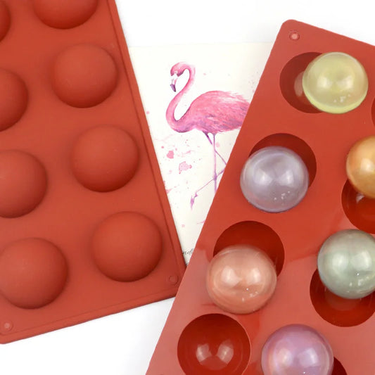 3D Round Half Sphere Silicone Mold for Cake DIY Baking Chocolate Eco-Friendly Cake Mold