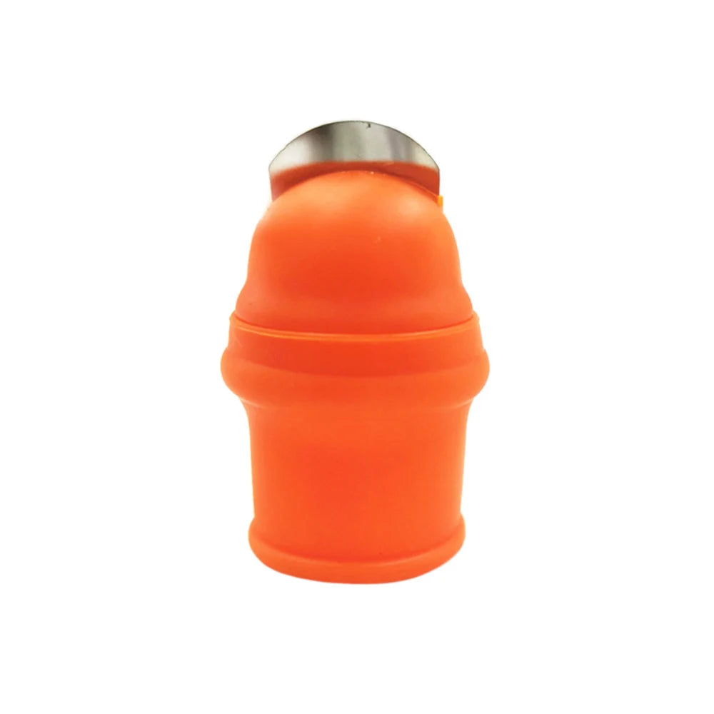 Silicone world 1 Set Silicone Finger Protector With Blade Fruits Vegetable Thumb Knife Finger Guard Kitchen Gadgets Accessories