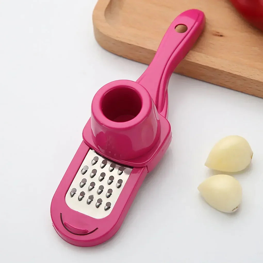 1pc Multi-functional Garlic Crusher Grinder Manual Ginger Garlic Cutter Garlic Peeler Press Kitchen Gadgets Cooking