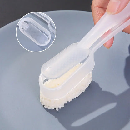 Sushi Mold Onigiri Rice Ball Maker Warship Sushi Mold Bento Oval Rice Ball Making Breakfast Kitchen Tools Easy Sushi Kit