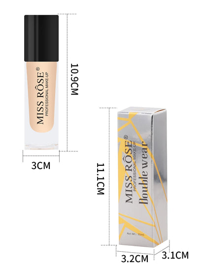 Liquid Foundation Concealer Brightening Long-lasting Makeup Waterproof  Sweat-proof No Take Off Makeup CosmeticLiquid Foundation