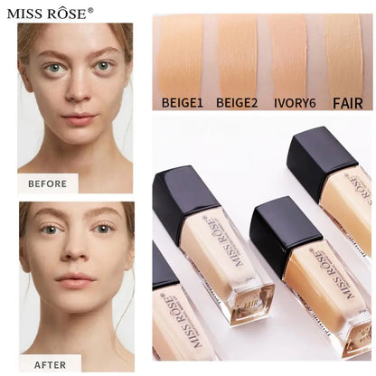 Liquid Foundation Concealer Brightening Long-lasting Makeup Waterproof  Sweat-proof No Take Off Makeup CosmeticLiquid Foundation